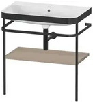 Duravit Happy D.2 Plus M&ouml;belwaschtisch-Kombination HP4737N7575 77,5 x 49 cm,...