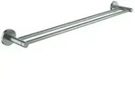 Grohe Essentials Doppel-Badetuchhalter 40802DC1 60cm, verdeckte Befestigung,
