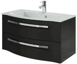 Pelipal Serie 4005 Waschtisch-Set 9.920.900.012 Lack Steingrau...