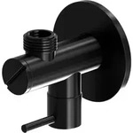 Steinberg Serie 100 Eckventil 1001640S 1/2" x 3/8", mit Schmutzfilter, Matt...