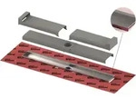 TECE TECEdrainline Duschrinne 600703 700 mm, mit Wandfliesenauflage, Seal System
