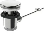 Hansa Ablaufgarnitur chrom 59911441 mit Ablaufstopfen 63mm, chrom