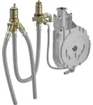 Hansa Grundk&ouml;rper Universal 53030300 chrom, Wannenrand-3-Loch-Armatur, Einzelmontage