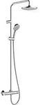 hansgrohe Vernis Blend Showerpipe 26276000 mit Brausethermostat, chrom hansgrohe Vernis Blend Showerpipe 26276000 mit Brausethermostat, chrom