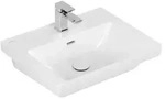 Villeroy und Boch Subway 3.0 Waschtisch 4A705501 55x44cm, mit 1 Hahnloch/mit