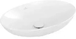 Villeroy und Boch Loop & friends Aufsatz-Waschtisch 4A4801R1 62x42cm, oval, ohne