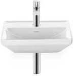 Duravit D-Neo Handwaschbecken 0738450041 45x33,5cm, ohne &Uuml;berlauf, Hahnlochbank, 1
