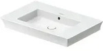 Duravit White Tulip M&ouml;bel-Waschtisch 2363750060 75 x 49 cm, ohne Hahnloch,...