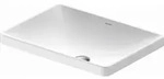 Duravit D-Neo Einbau-Waschtisch 0358600079 60x43,5cm, Einbau von oben, ohne Hahnloch