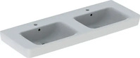 Geberit 501710001, Geberit Renova Plan Doppelwaschtisch 501710001 130x48cm,...