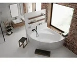 Hoesch iSENSI Eck-Badewanne 3857.010 150x150cm, wei&szlig;, 272 l,...