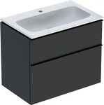 Geberit 502332JK1, Geberit iCon Waschtisch mit Unterschrank 75 cm 502332JK1