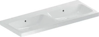 Geberit 501838004, Geberit iCon Doppelwaschtisch 501838004 120x48cm, ohne Hahnloch,