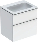 Geberit 502335012, Geberit iCon Waschtisch mit Unterschrank 60 cm 502335012