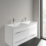 Villeroy und Boch Avento Schrank-Doppelwaschtisch 4A23CKRW 1200 x 470 x 160 mm,...