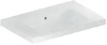 Geberit iCon light Waschtisch 501839004 75x48cm, ohne Hahnloch, mit &Uuml;berlauf,...