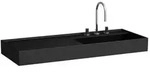 LAUFEN Kartell Waschtisch H8133337161581 120x46cm, Ablage links, ohne...
