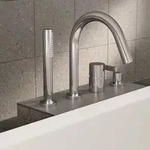 Ideal Standard Joy Waschtisch-4-Loch-Armatur BC789AA f&uuml;r Wannenrandmontage, mit