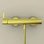 Ideal Standard Joy Brausearmatur BC785A2 Brushed Gold, Aufputz
