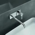 Ideal Standard Joy Fertigmontageset A7381AA f&uuml;r Wand-Waschtischarmatur, Auslauf 220