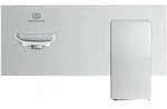 Ideal Standard Conca Fertigmontageset A7371AA Aufputz-Wandarmatur, 180 mm,...
