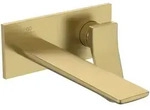 Ideal Standard Conca Fertigmontageset A7372A2 Aufputz-Wandarmatur, 220 mm, Brushed