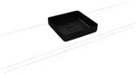 Kaldewei Miena Waschtisch-Schale 909506003676 3184, 40 x 40 cm, schwarz matt 100,