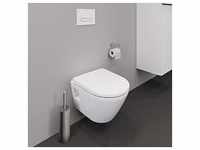 Duravit D-Neo Wand-Tiefspül-WC-Set 45870900A1 mit WC-Sitz, rimless, weiß