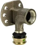 Viega Raxofix Wandscheibe 645915 16mmxRp 1/2, mit SC-Contur, Siliziumbronze