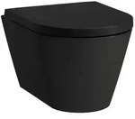 LAUFEN Kartell Wand-Tiefsp&uuml;l-WC H8203337160001 schwarz matt, sp&uuml;lrandlos, Form