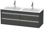 Duravit Ketho Waschtisch-Unterschrank KT643304949 127x47,5x48cm, 4 Schubk&auml;sten,