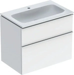 Geberit 502332012, Geberit iCon Waschtisch mit Unterschrank 75 cm 502332012