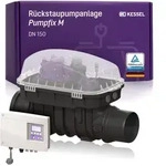 KESSEL R&uuml;ckstaupumpanlage Pumpfix M 24150 DN 150 f&uuml;r f&auml;kalienhaltiges ...