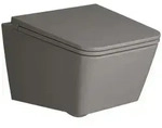 VitrA Equal Wand-Tiefsp&uuml;l-WC 7245B476-0075 39,5x54cm, steingrau matt VC