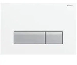 Geberit Bet&auml;tigungsplatte Sigma40 242601KQ1 wei&szlig;/alu. geb, f 2-tlg., m. Tast.
