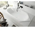 Hoesch iSENSI 6-Eck-Badewanne 3858.010 205x90cm, wei&szlig;