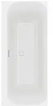 Villeroy und Boch Loop & friends Eck-Badewanne Duo UBA170LSF2V-RW 170x75cm,...