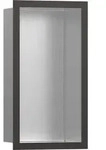 hansgrohe XtraStoris Wandnische 56094340 30x15x10cm, mit Designrahmen, Edelstahl