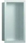 hansgrohe XtraStoris Wandnische 56094800 30x15x10cm, mit Designrahmen, Edelstahl
