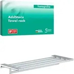 hansgrohe AddStoris Handtuchablage 41751000 L&auml;nge 648mm, mit Handtuchhalter,