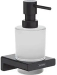 hansgrohe AddStoris Q Seifenspender 41745670 Wandmontage, 200 ml, Glaseinsatz,