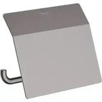 hansgrohe AddStoris Papierrollenhalter 41753340 mit Deckel, Wandmontage, Metall,