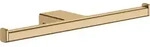 hansgrohe AddStoris Papierrollenhalter 41748140 doppelt, Wandmontage, Metall, brushed