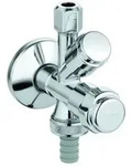 Grohe WAS Kombi-Eckventil 41073000 chrom, DN15, 1/2"