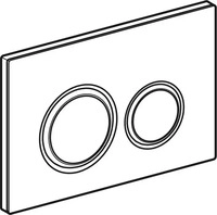 Geberit 115651JM1, Geberit Sigma 50 Round Bet&auml;tigungsplatte 115651JM1 Platte/Taste