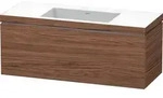Duravit L-Cube Waschtisch-Unterschrank LC6919N2121 120 x 48 cm, ohne Hahnloch,