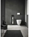 Emco Asis pure Unterputz-WC-B&uuml;rstengarnitur 975551400 170x730mm, T&uuml;ranschlag...