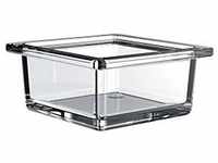 Emco Liaison Glasschale für Reling 186600000 glas, quadratisch, 97,5x48x97,5mm