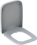 Geberit 500832001, Geberit Renova Plan WC-Sitz 500832001 eckig, Befestigung von oben,