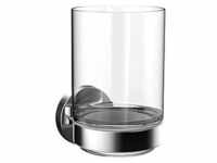 Emco Round Glashalter 432000100 chrom, Kristallglas klar